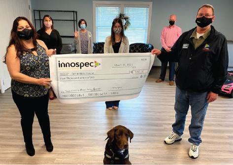 Innospec donates $5,000 to Terrie Hess House